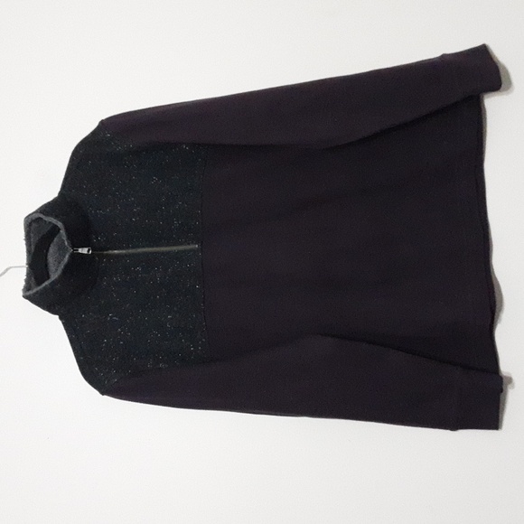 Banana Republic mens pullover sweater wool men XL quarter zip burgendy comfy y2k - Picture 7 of 7